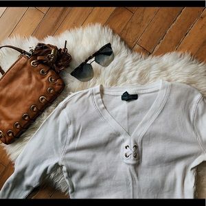 ralph lauren 3/4 sleeve shirt